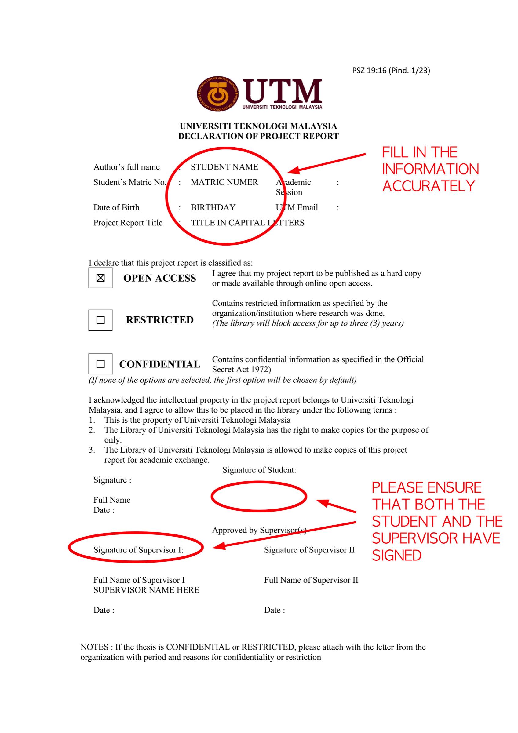 Master Project Report | Master Project in FKM